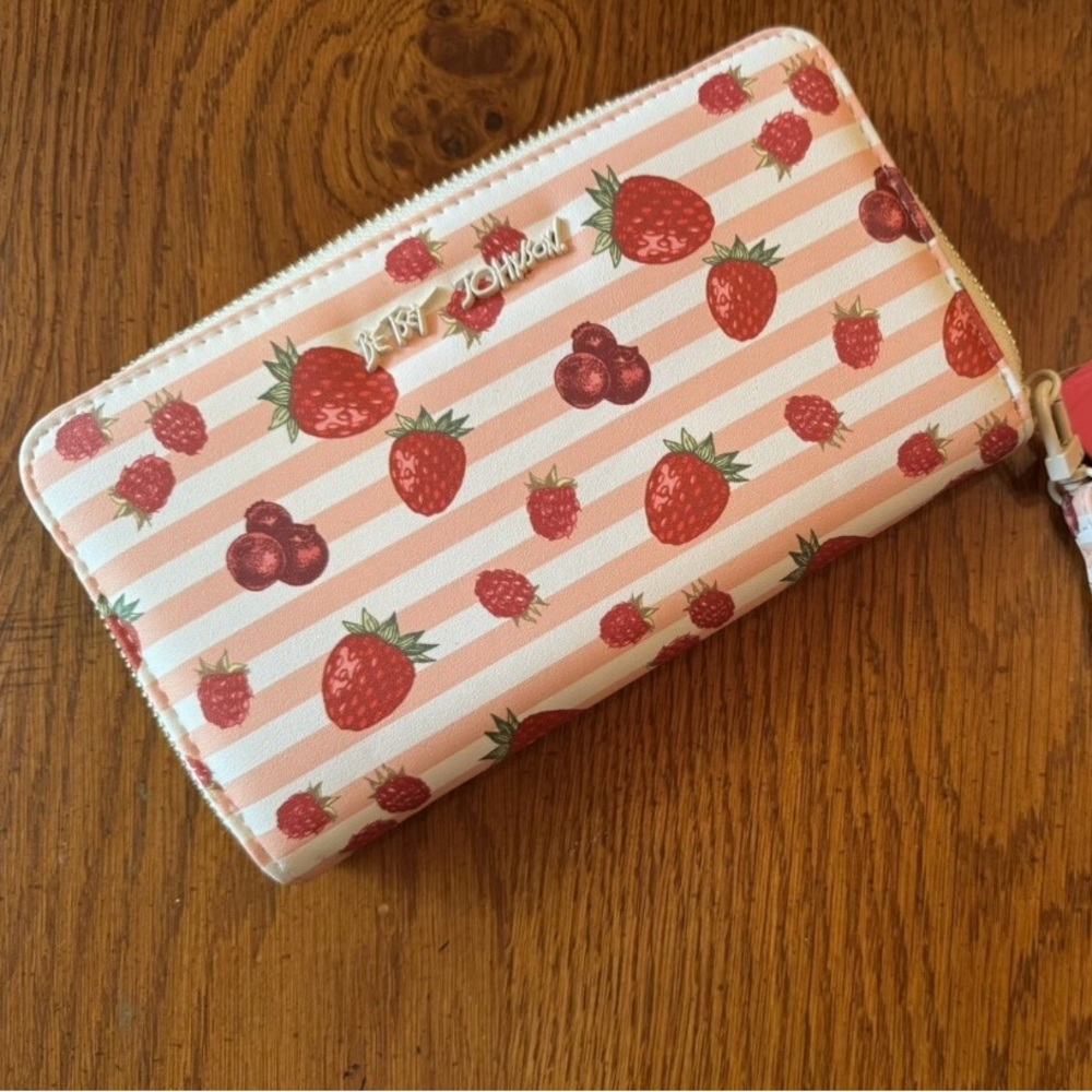 Betsey Johnson Strawberry Wallet